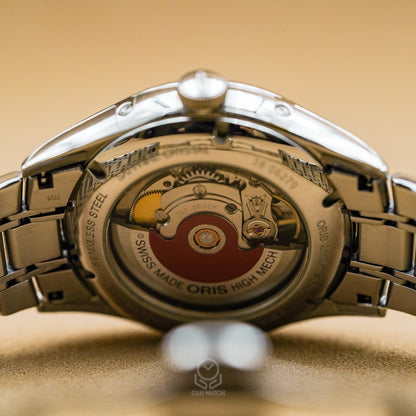 Oris 豪利時 Artelier 多功能月相盈虧錶 灰面 40mm 2022年台灣公司貨 95%新 有貼膜