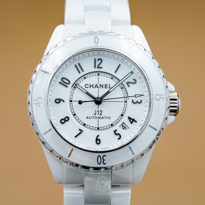 CHANEL 香奈兒 J12 Caliber 12.1 H5700 白色高抗磨陶瓷 38mm 2026年台灣公司貨 未使用品