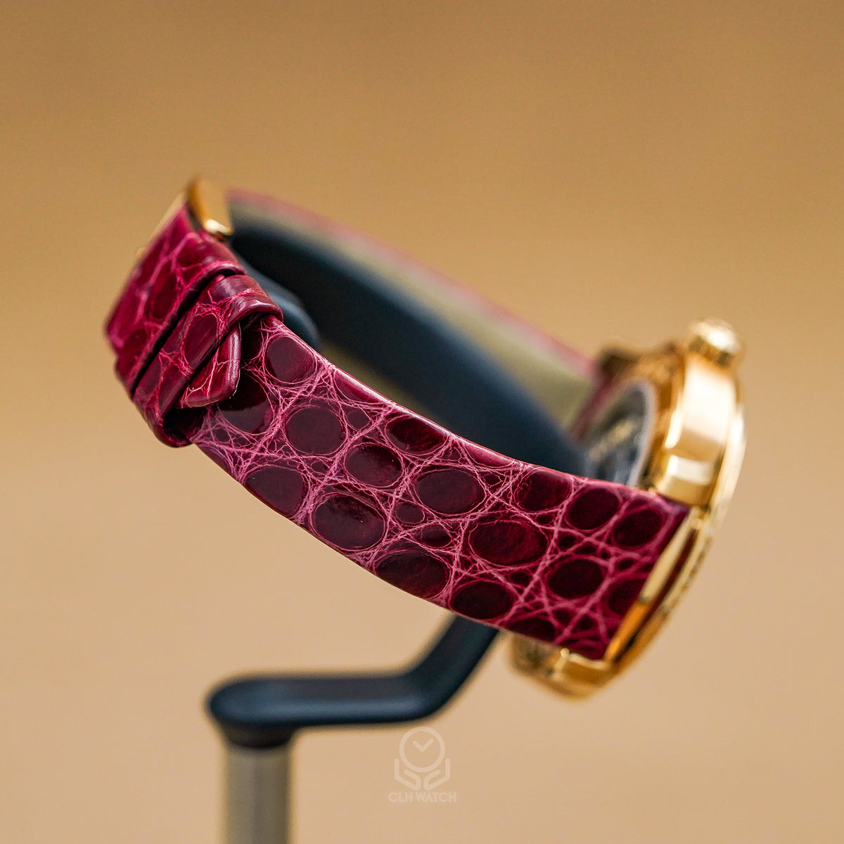 Carl F. Bucherer 寶齊萊 Manero AutoDate LOVE 00.10922.03.93.11 紅面 鑽石玫瑰金 35.5mm 單錶 95%新