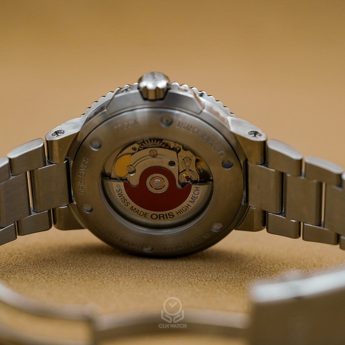 ORIS 豪利時 Aquis Upcycle 時間之海 0173377664150 斑斕面盤 潑墨面 41.5mm 2022年台灣公司貨 95%新