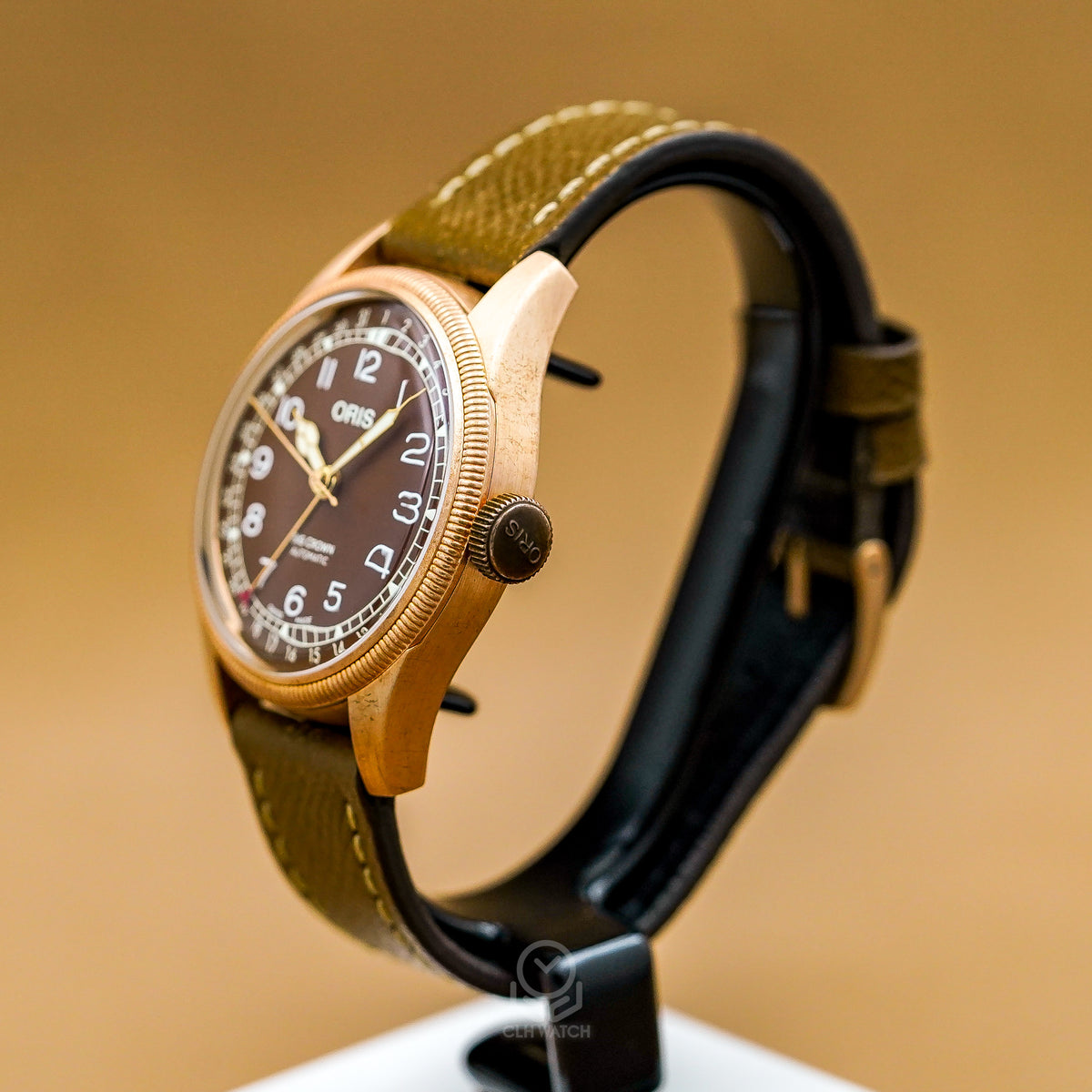 ORIS 豪利時 Big Crown Bronze Pointer Date 0175477413166 青銅咖啡面 指針式日期 40mm 2022年台灣公司貨 95%新