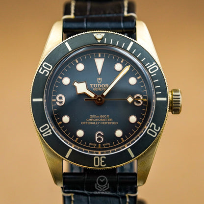 TUDOR 帝舵 Black Bay Bronze 79250BA 石板灰面 青銅潛水錶 43mm 2020年台灣公司貨 93%新