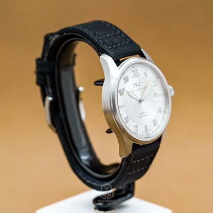 IWC 萬國 Spitfire Mark XVI IW325502 噴火戰機馬克十六 銀面立體時標 飛行員腕錶