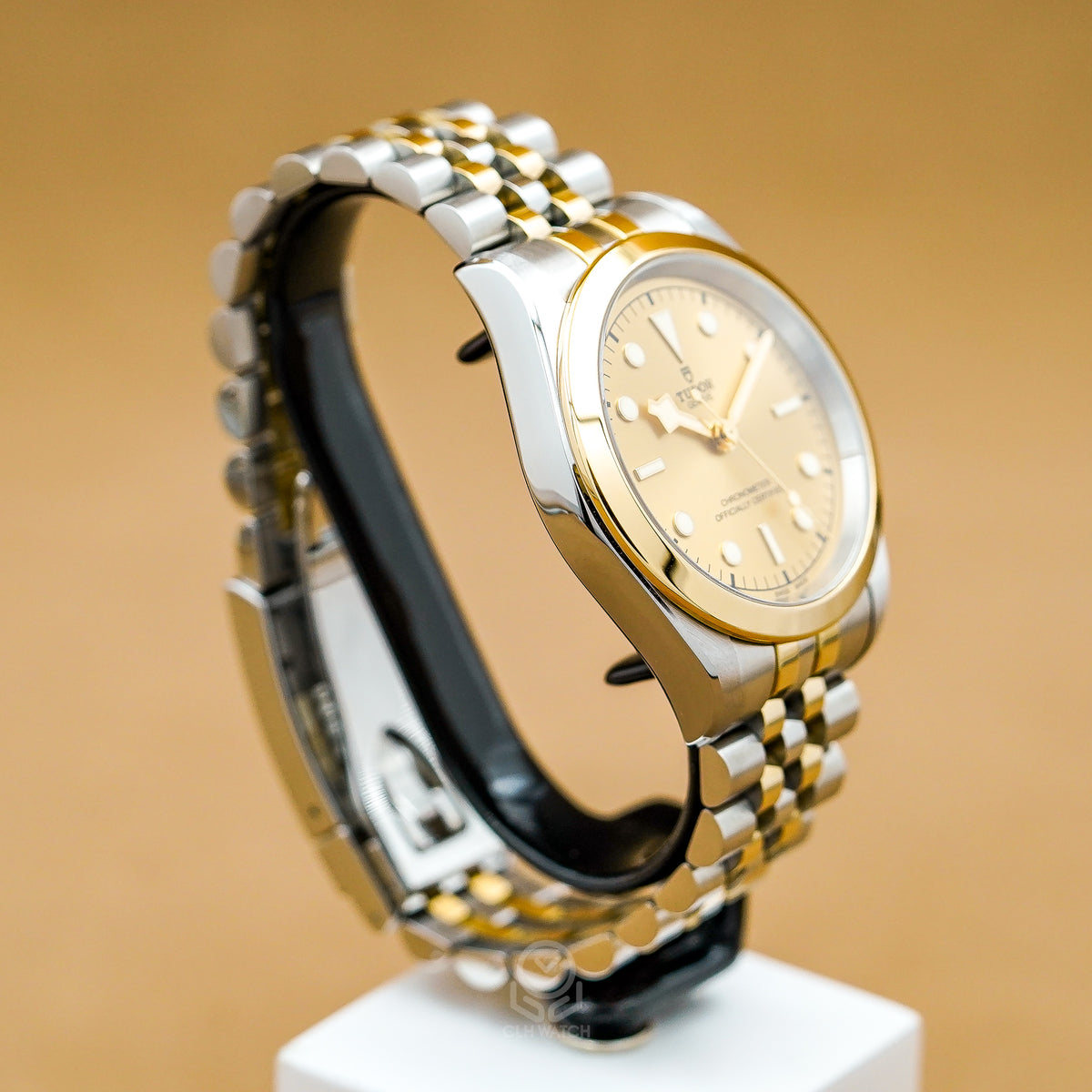 TUDOR 帝舵 Black Bay One S&G M79643-0005 香檳面 黃金鋼五珠帶 天文台認證腕錶 79643