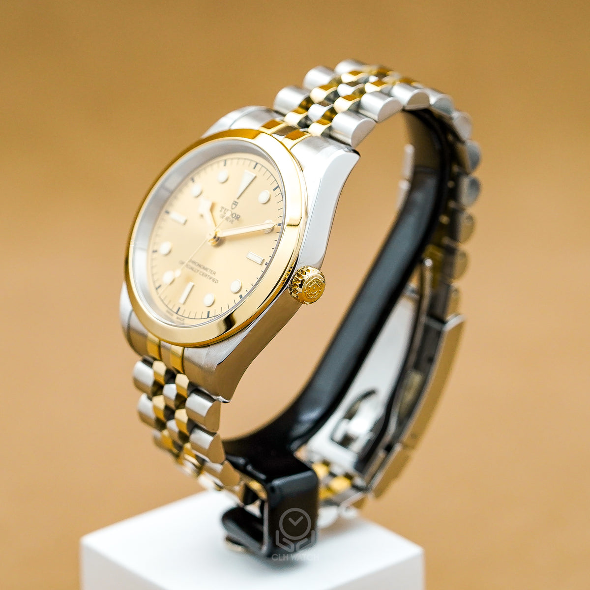 TUDOR 帝舵 Black Bay One S&G M79643-0005 香檳面 黃金鋼五珠帶 天文台認證腕錶 79643