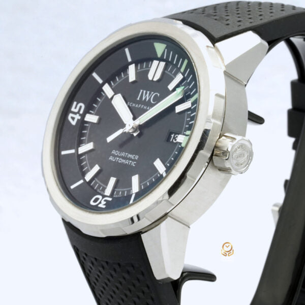 IWC萬國 IW329001 Aquatimer Automatic 海洋時計自動腕錶 42mm 黑面 潜水機械錶