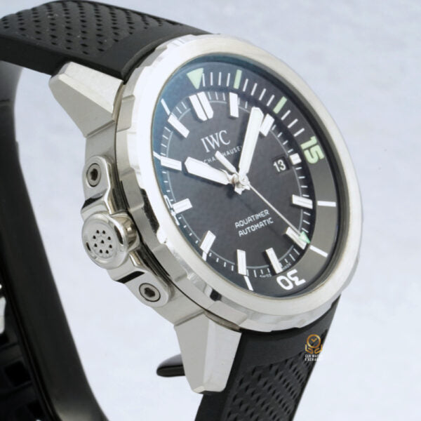 IWC萬國 IW329001 Aquatimer Automatic 海洋時計自動腕錶 42mm 黑面 潜水機械錶