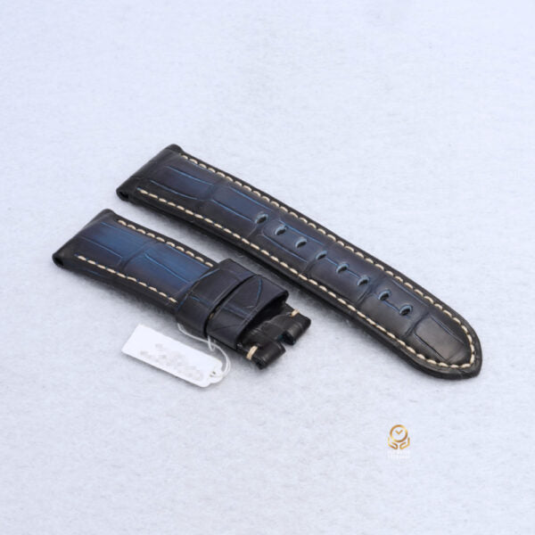 Panerai 沛納海 MXE0DJ49 藍色鱷魚皮錶帶 24/22mm Standard 全新品
