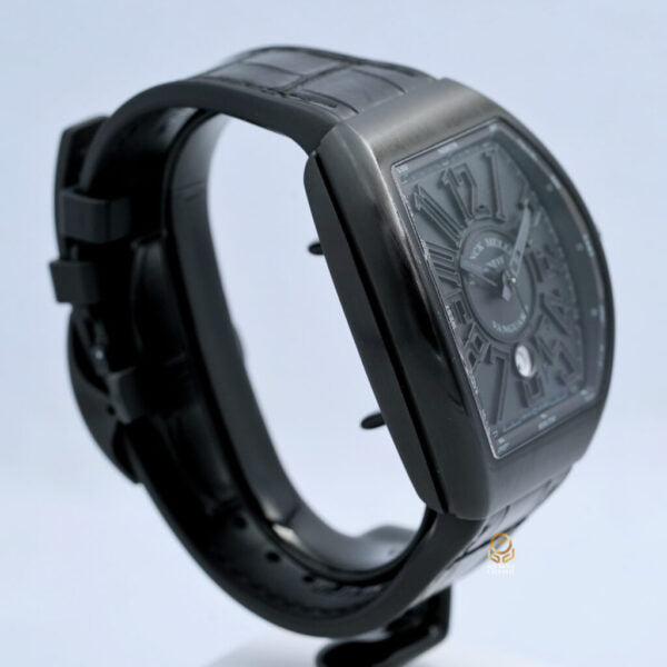 Franck Muller 法蘭克穆勒 VANGUARD法穆蘭 鈦金屬全黑腕錶 V45 SC DT TT NR BR NR