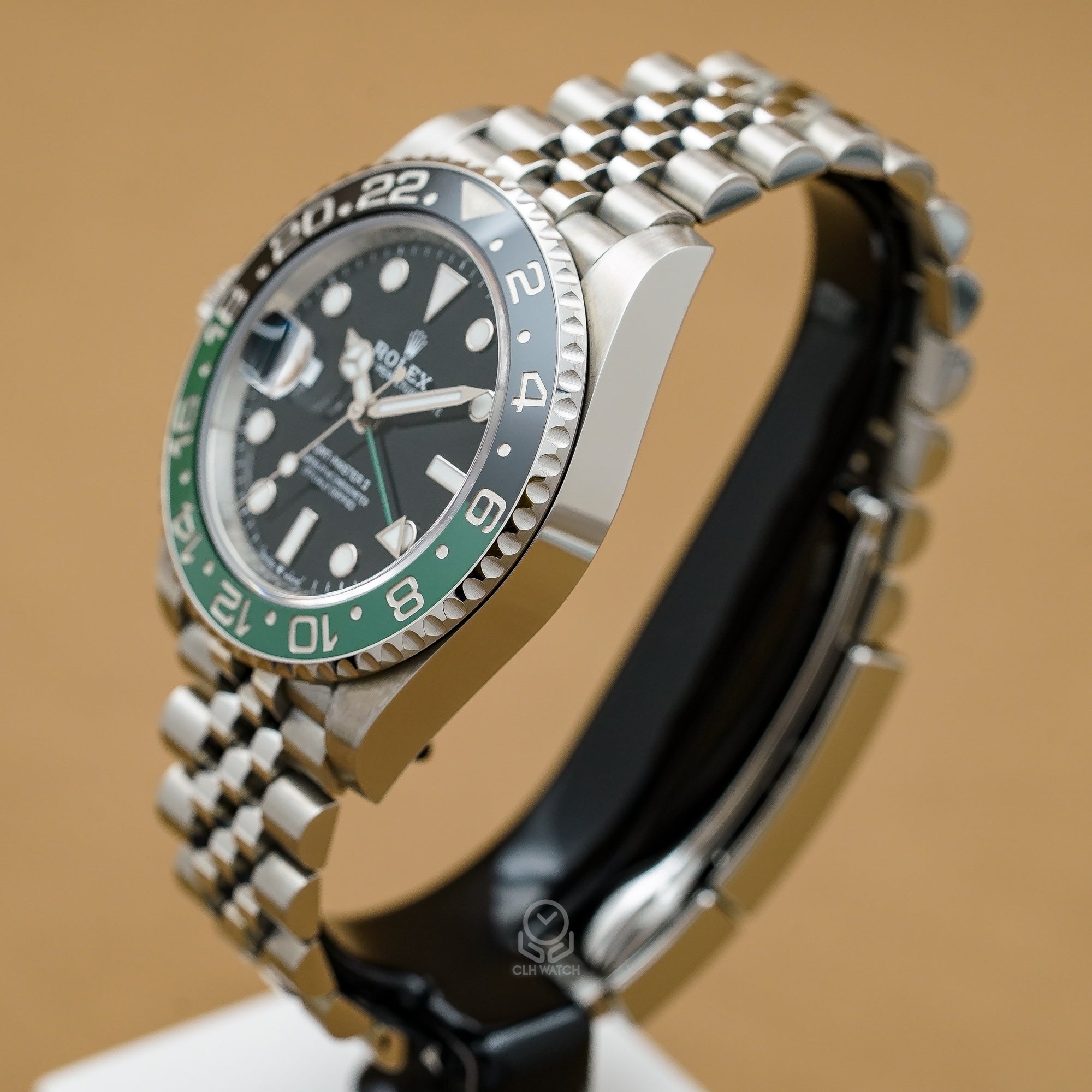 Rolex 勞力士 GMT‑Master II 雪碧 綠黑圈 左撇子款 40mm 126720VTNR 台灣公司貨