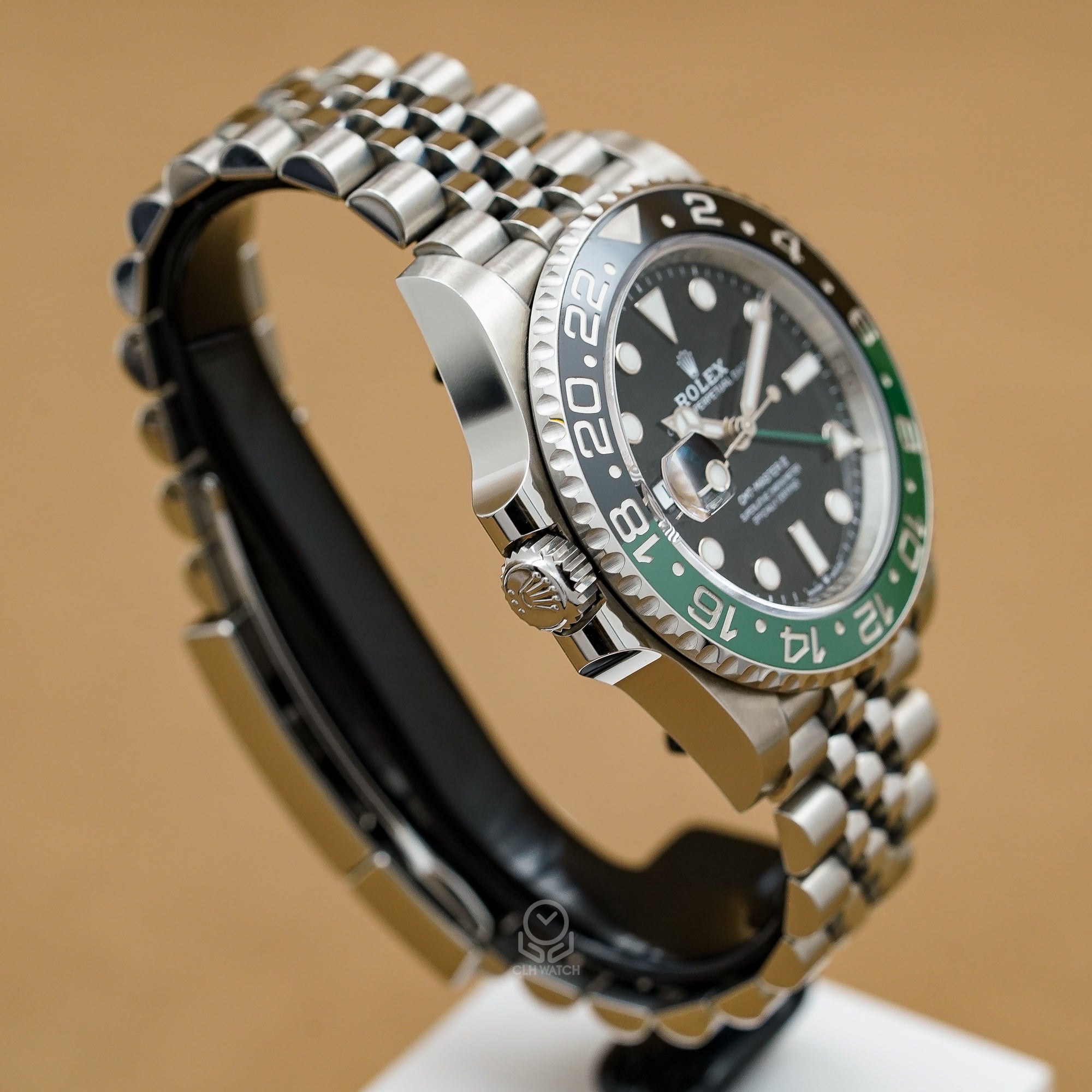 Rolex 勞力士 GMT‑Master II 雪碧 綠黑圈 左撇子款 40mm 126720VTNR 台灣公司貨