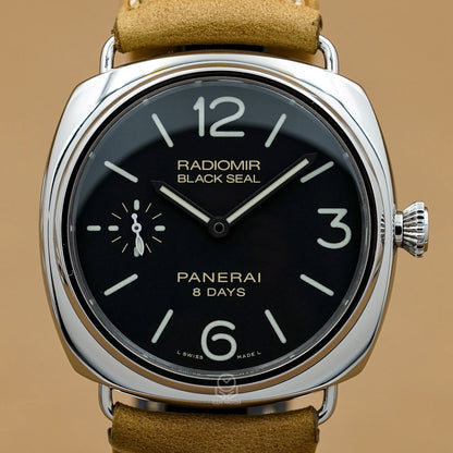 Panerai 沛納海 8日鍊 Radiomir Black Seal 8 Days 45mm PAM609 台灣公司貨(已交流)