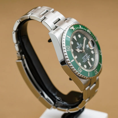 Rolex 勞力士 Submariner 116610LV 綠水鬼 40mm 浩克Hulk 綠圈綠面 2013