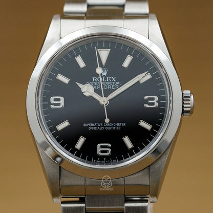 Rolex 勞力士 Explorer I 14270 探險家1 T25面盤 1998年 U字頭 木村拓哉配戴款(已交流)