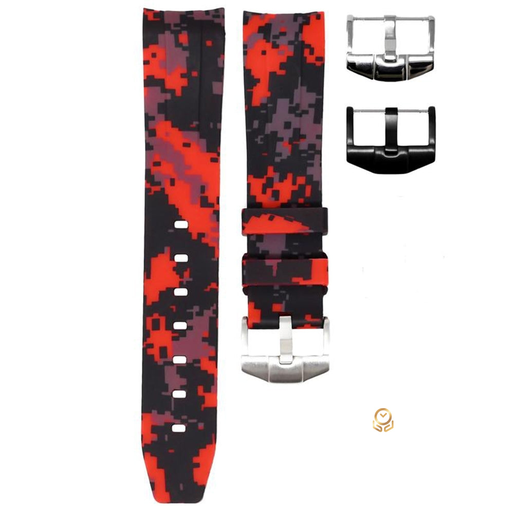 Horus Straps H210 錶帶 勞力士 迷彩 數位迷彩 21mm 弧形凹凸面