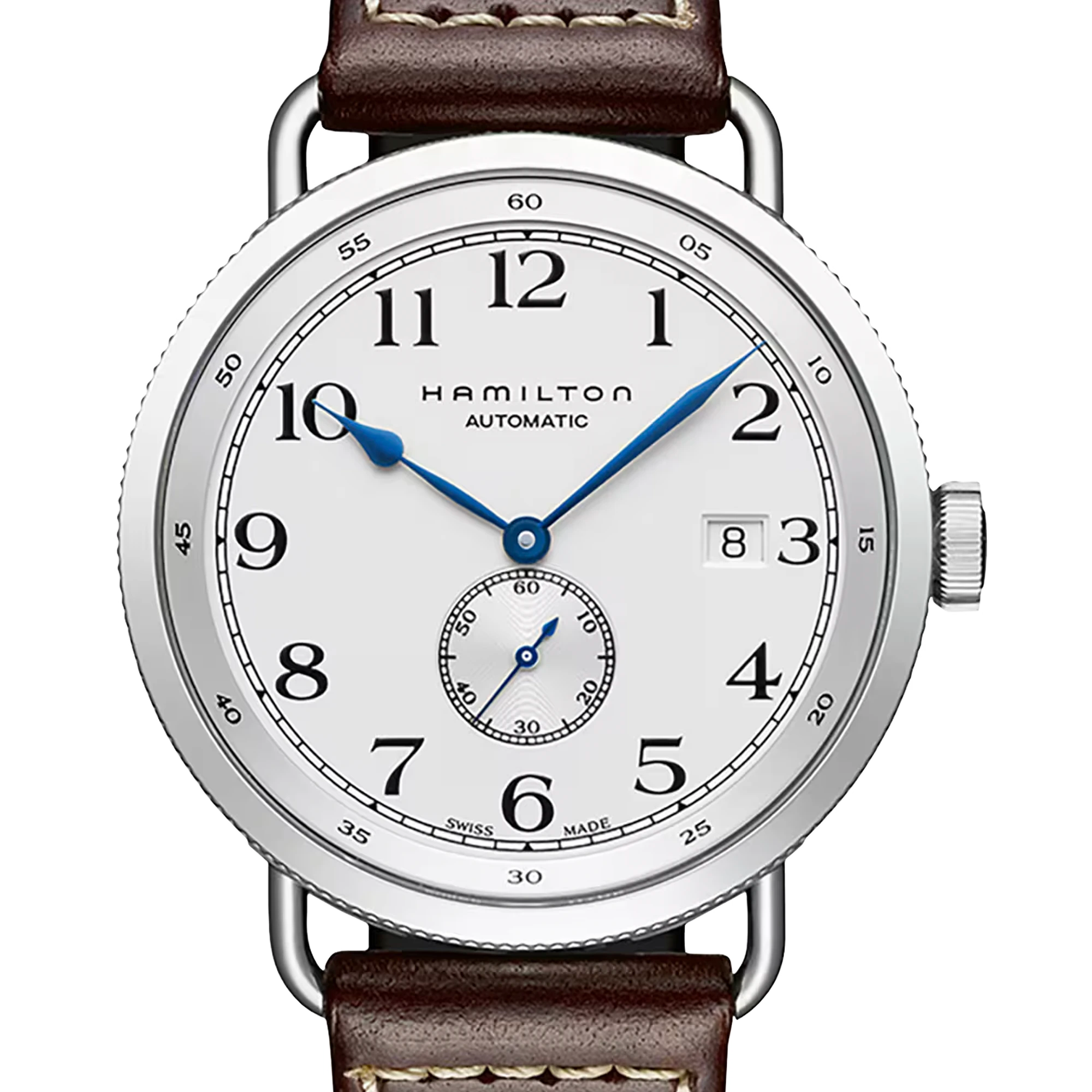 Hamilton 漢米爾頓 卡其海軍系列 Navy Pioneer Small Second Auto H78465553 白色面盤 獨立小秒針 40mm（已交流）