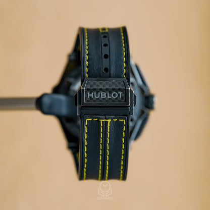 Hublot 宇舶 Big Bang Ferrari 大爆炸 限量聯名法拉利 401.CQ.0129.VR 碳纖維與陶瓷錶殼 45mm 2016年 90%新 附原廠自動上鍊錶盒