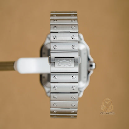 Cartier 卡地亞 山度士 GMT Santos DE 大型版 47.5X37.7mm WSSA0076 台灣公司貨