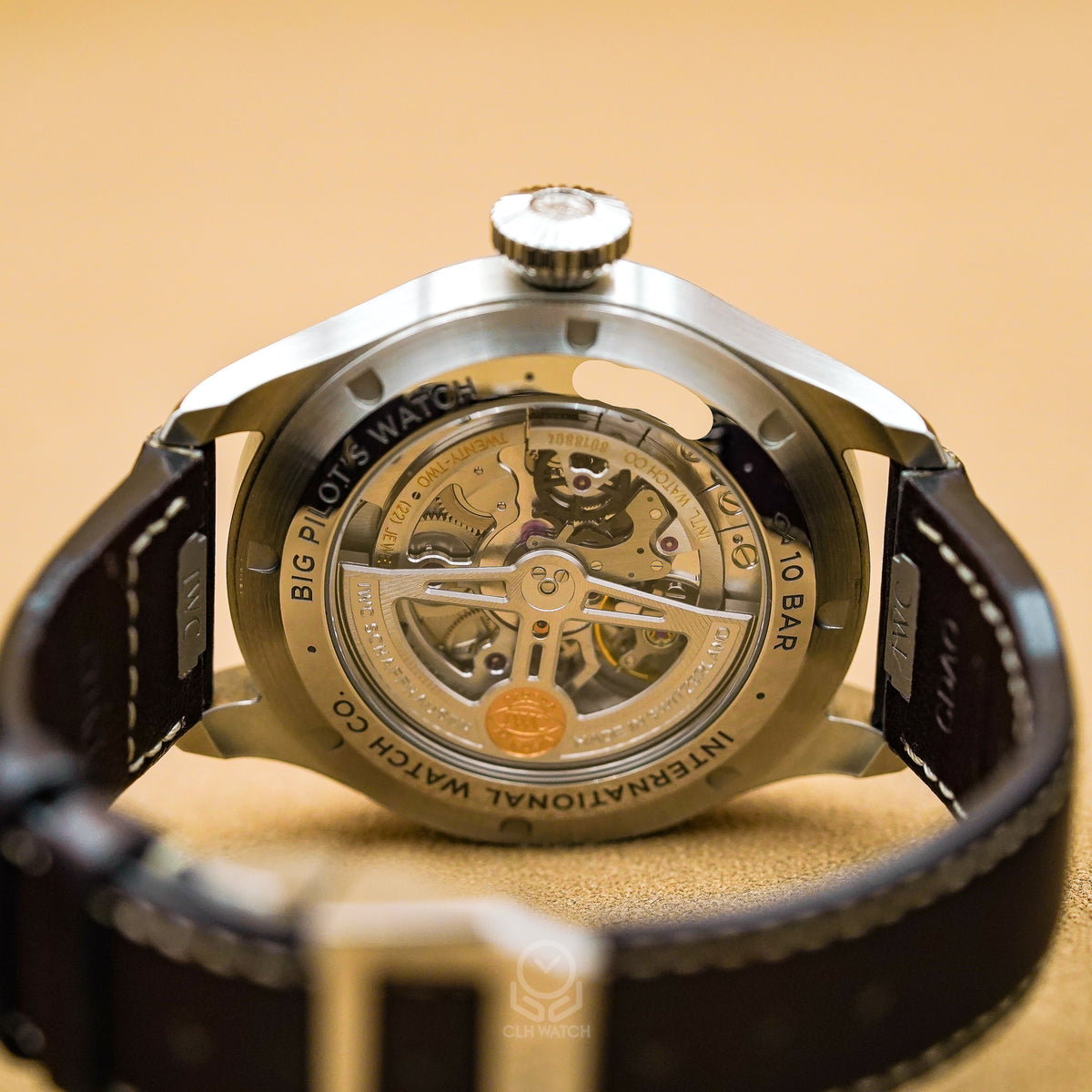 IWC 大飛行員 IW329301 面盤特寫