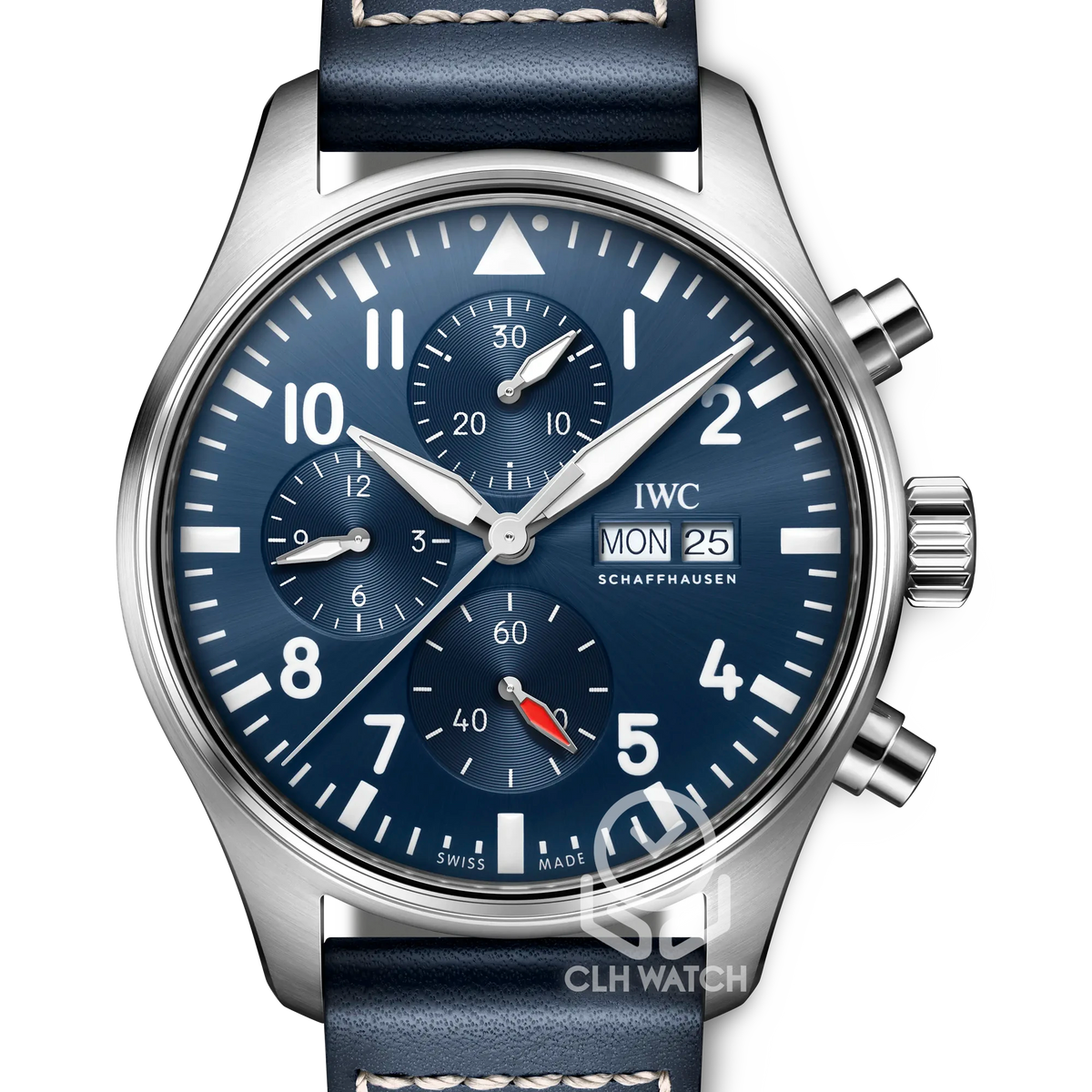 IWC 萬國 Pilot’s Watch Chronograph 飛行員計時腕錶 IW378003 藍面 43mm 2024年台灣公司貨 99%新
