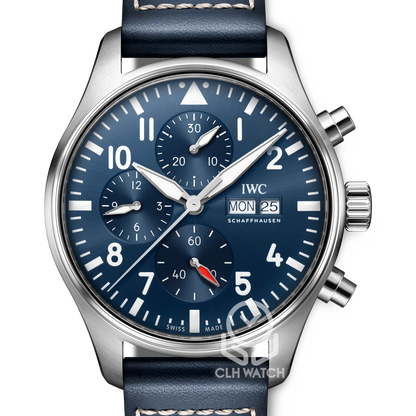 IWC 萬國 Pilot’s Watch Chronograph 飛行員計時腕錶 IW378003 藍面 43mm 2024年台灣公司貨 99%新