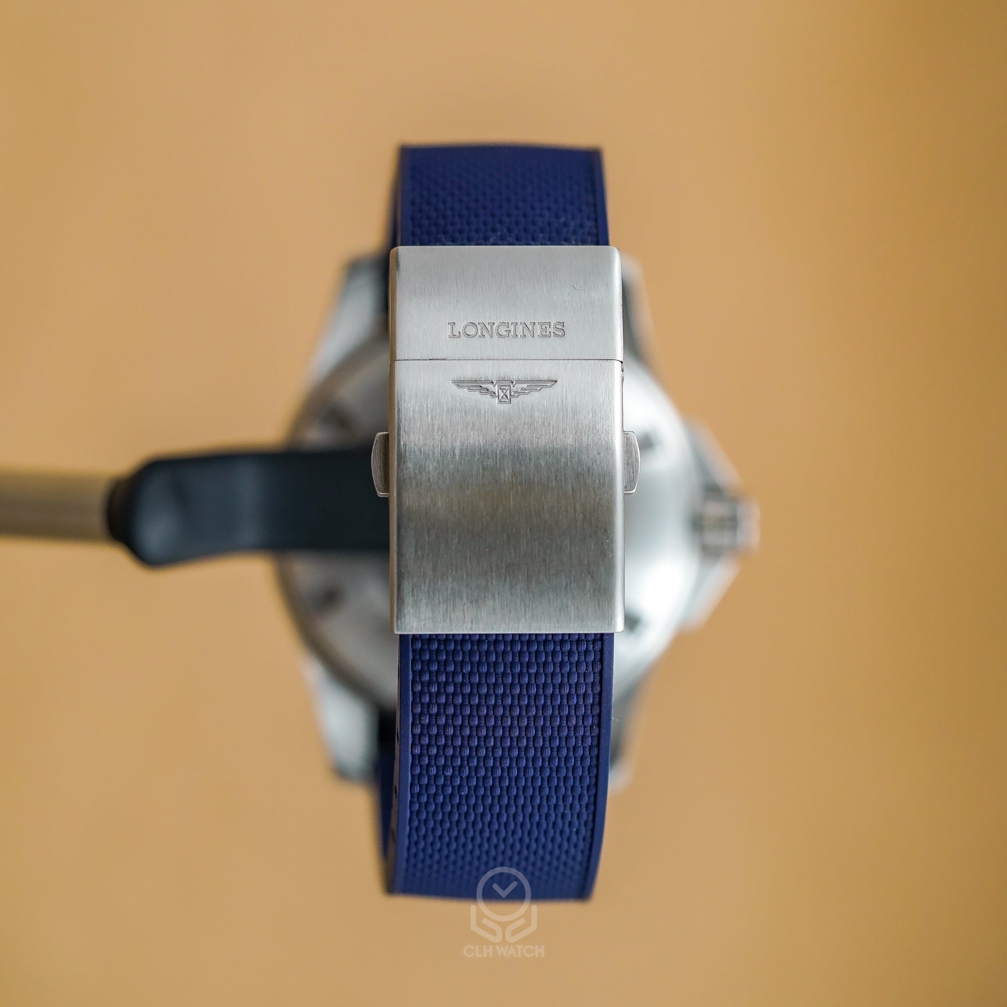 Longines 浪琴 深海征服者系列 HydroConquest L37824969 藍色陶瓷圈 膠帶浪鬼 43mm 2019年 台灣公司貨 95%新