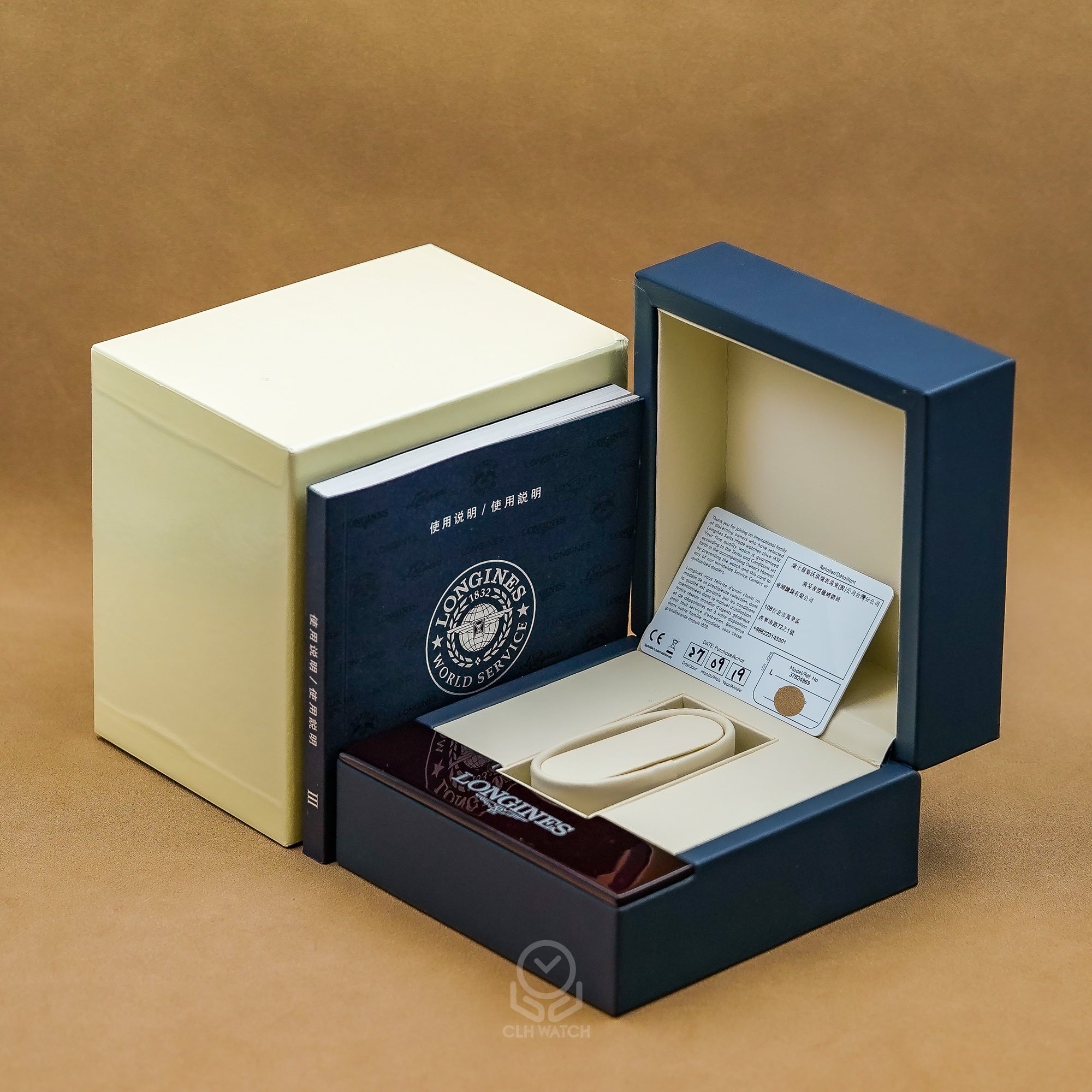 Longines 浪琴 深海征服者系列 HydroConquest L37824969 藍色陶瓷圈 膠帶浪鬼 43mm 2019年 台灣公司貨 95%新