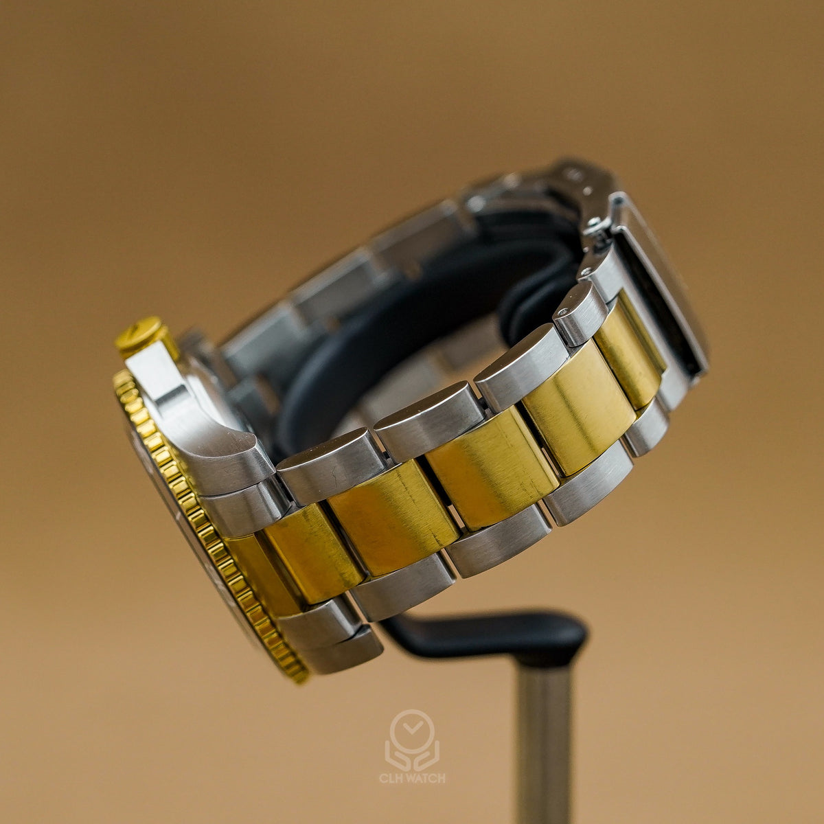Longines 浪琴 HydroConquest L3.781.3.56.7 間金鋼帶實拍