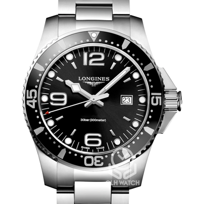 Longines 浪琴 深海征服者系列 黑浪鬼 44mm L38404566 2017年 台灣公司貨 90%新