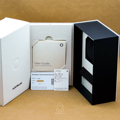 Montblanc 萬寶龍 Star Legacy 綠面經典明星傳承系列 星期日期顯示計時碼錶 限量版 800 枚 132951 2025年 43mm