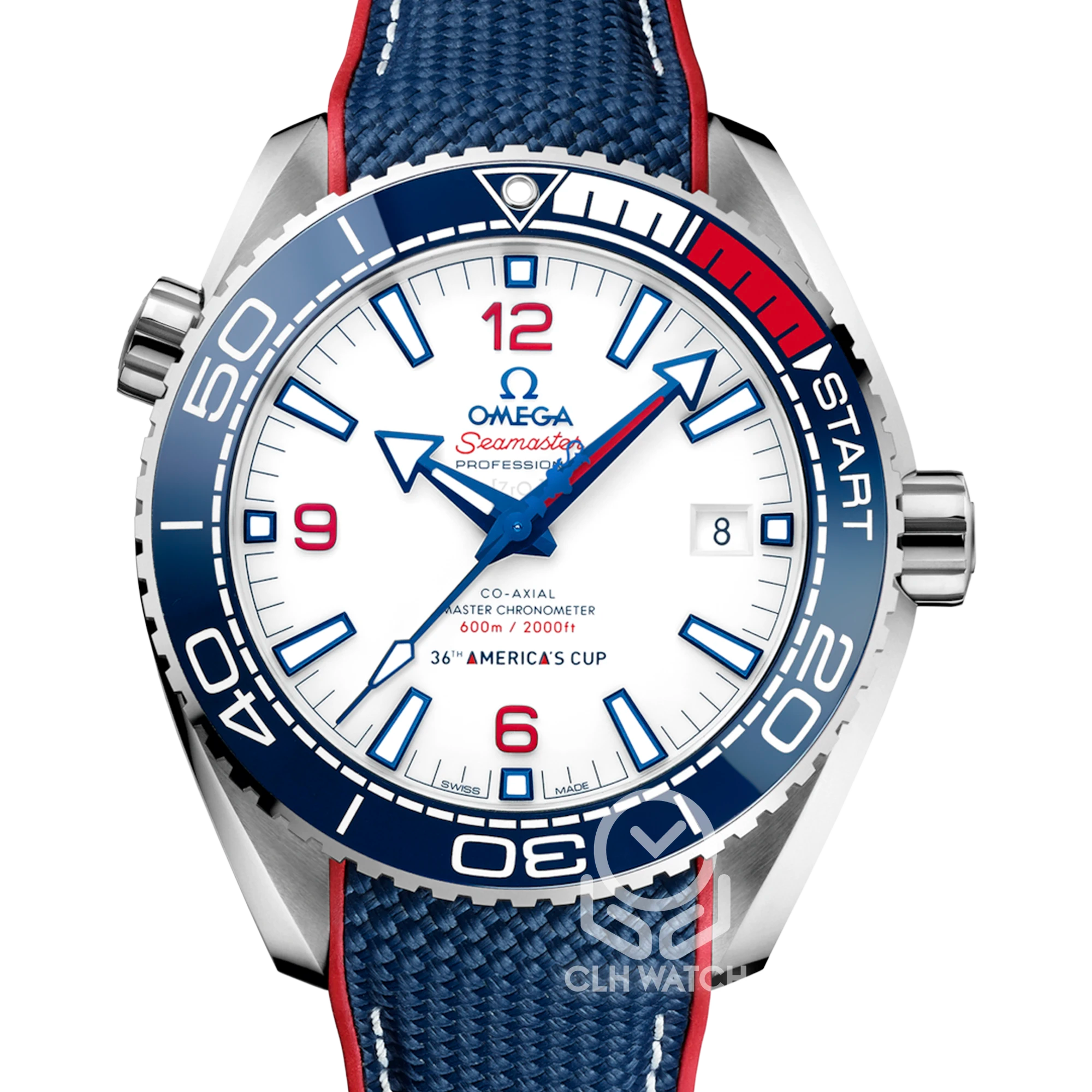 OMEGA 歐米茄 海馬系列 Planet Ocean 600 36屆美洲盃限量紀念錶 215.32.43.21.04.001 21532432104001 43.5mm 2020年 台灣公司貨 95%新