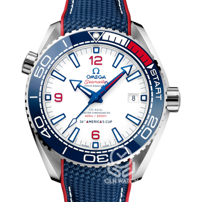 OMEGA 歐米茄 海馬系列 Planet Ocean 600 36屆美洲盃限量紀念錶 215.32.43.21.04.001 21532432104001 43.5mm 2020年 台灣公司貨 95%新