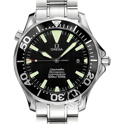 Omega 歐米茄 Seamaster 海馬 2254.50.00 經典黑浪板 22545000 41mm 2003年 90％新