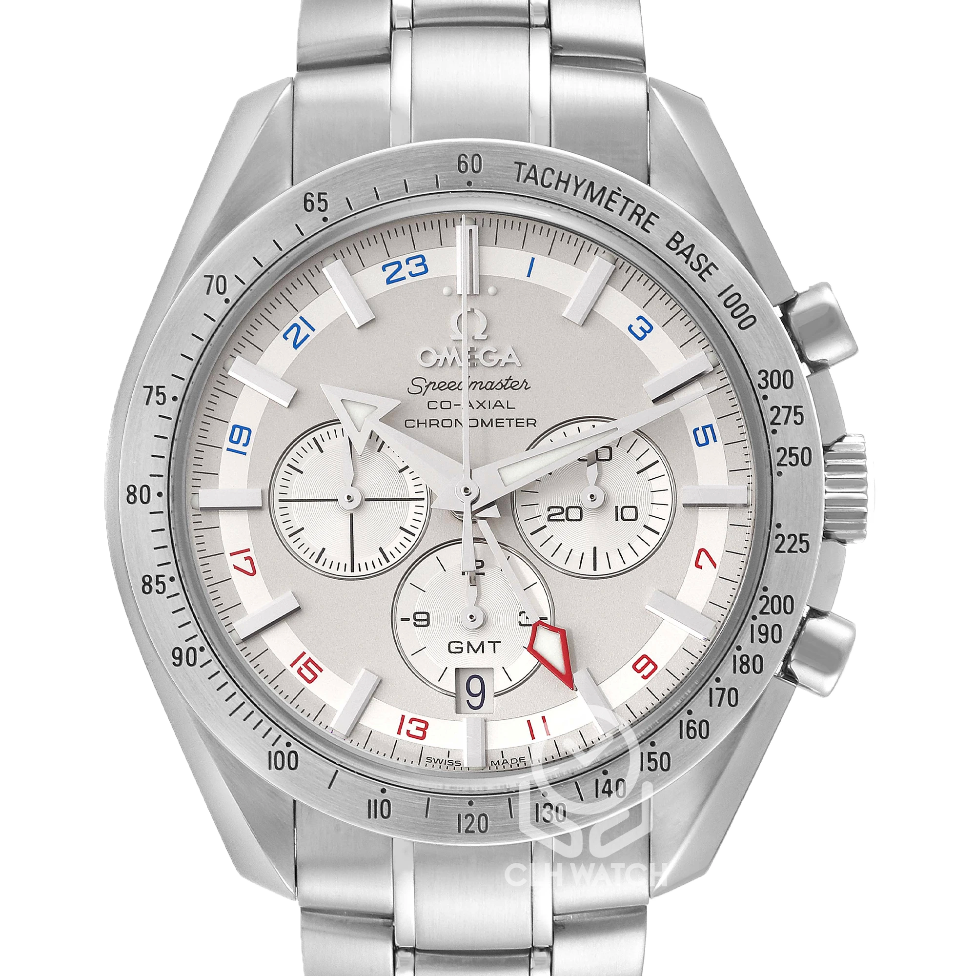 OMEGA 歐米茄 超霸系列 Speedmaster Broad Arrow GMT 3581.30.00 白面 44.25mm 單錶 95%新