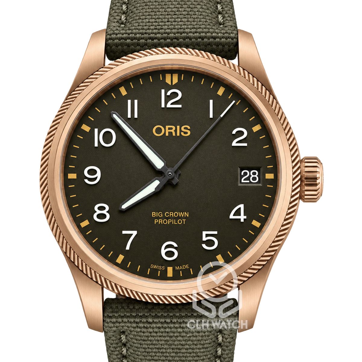 ORIS 豪利時 Big Crown ProPilot Big Date 0175177613164 青銅黑面 大日期 41mm 2021年台灣公司貨 95%新