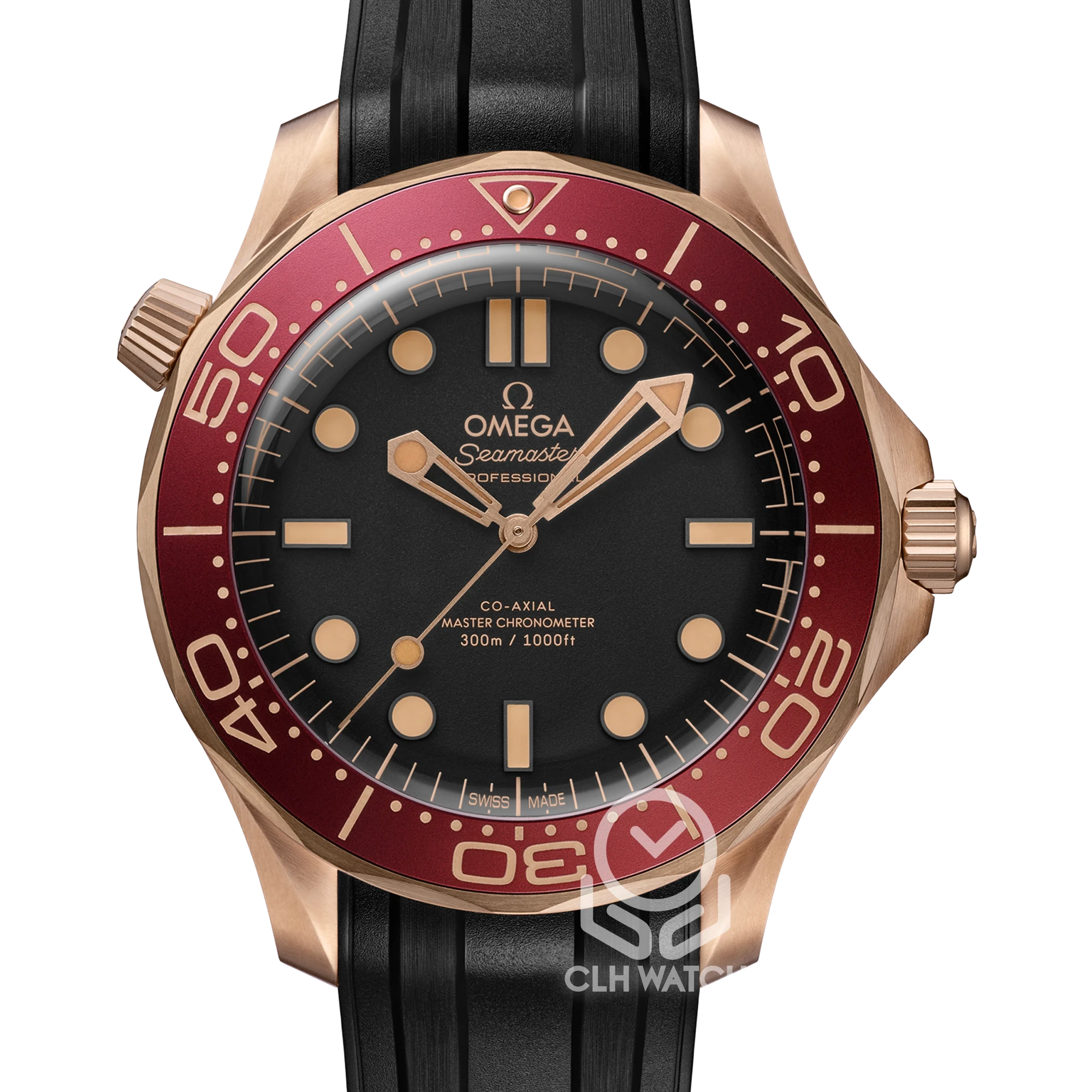 OMEGA 歐米茄 Seamaster 海馬300米 9K青銅金 酒紅圈 210.92.42.20.01.003 21092422001003 42mm 2026年5月台灣公司貨 99%新