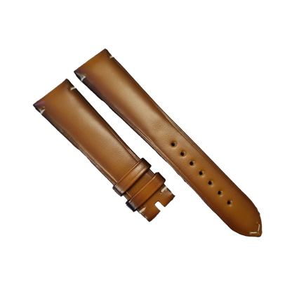 Omega 原廠原裝皮革錶帶+針扣 海馬300 超霸57 登月 032CUZ015429 20mm