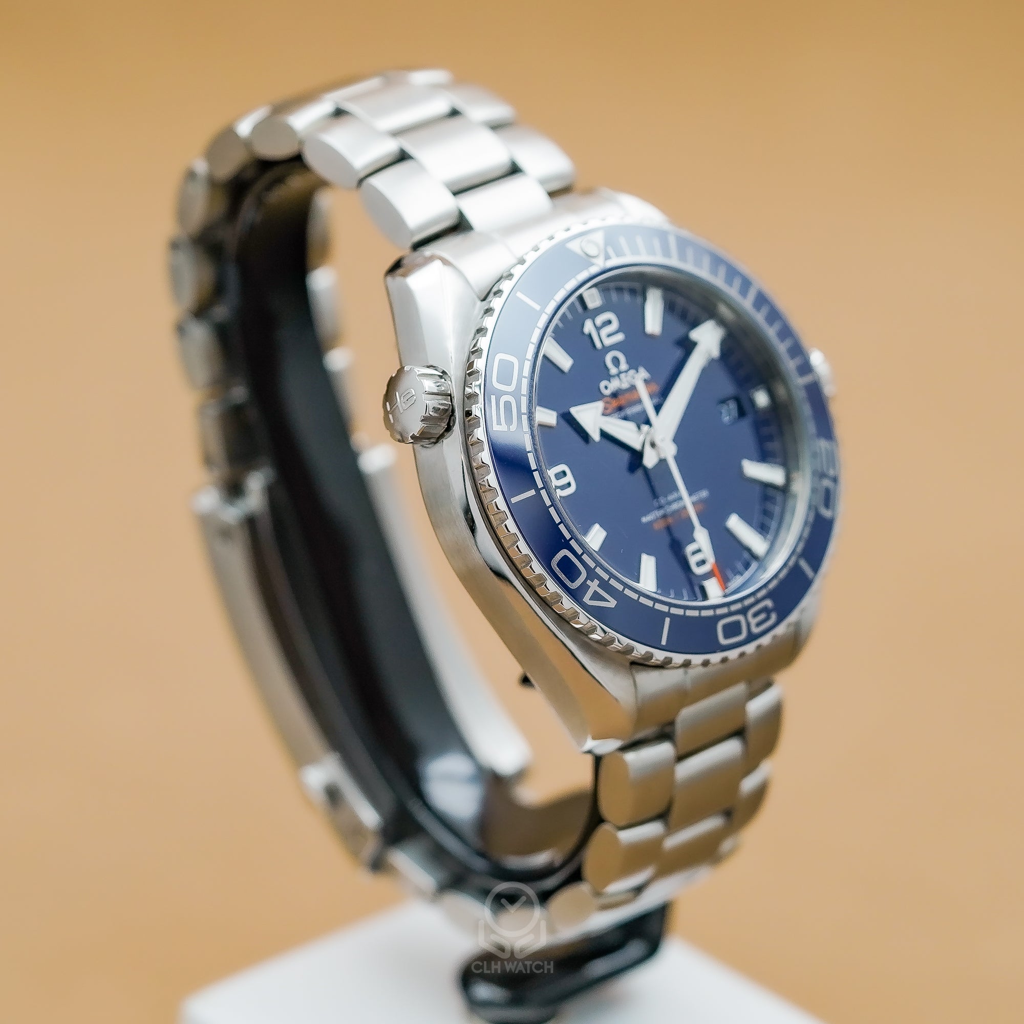 OMEGA 歐米茄 海馬系列 Planet Ocean 600M 215.30.44.21.03.001 21530442103001 深藍面 43.5mm 2017年 台灣公司貨 95%新