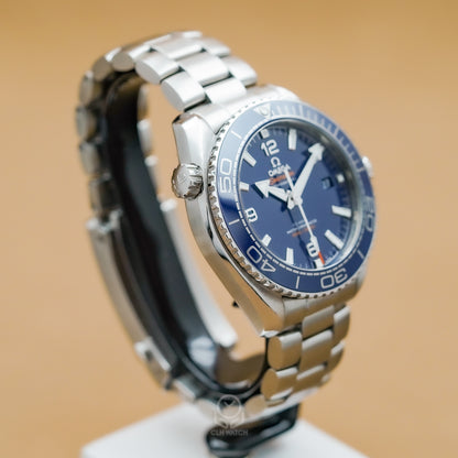OMEGA 歐米茄 海馬系列 Planet Ocean 600M 215.30.44.21.03.001 21530442103001 深藍面 43.5mm 2017年 台灣公司貨 95%新