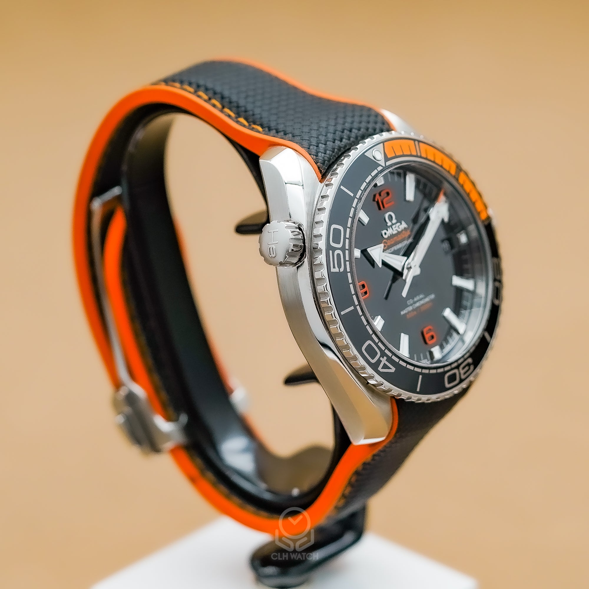 OMEGA 歐米茄 Seamaster Planet Ocean 600米 215.32.44.21.01.001 21532442101001 黑面橘字 黑橘 43.5mm 2023年 95%新