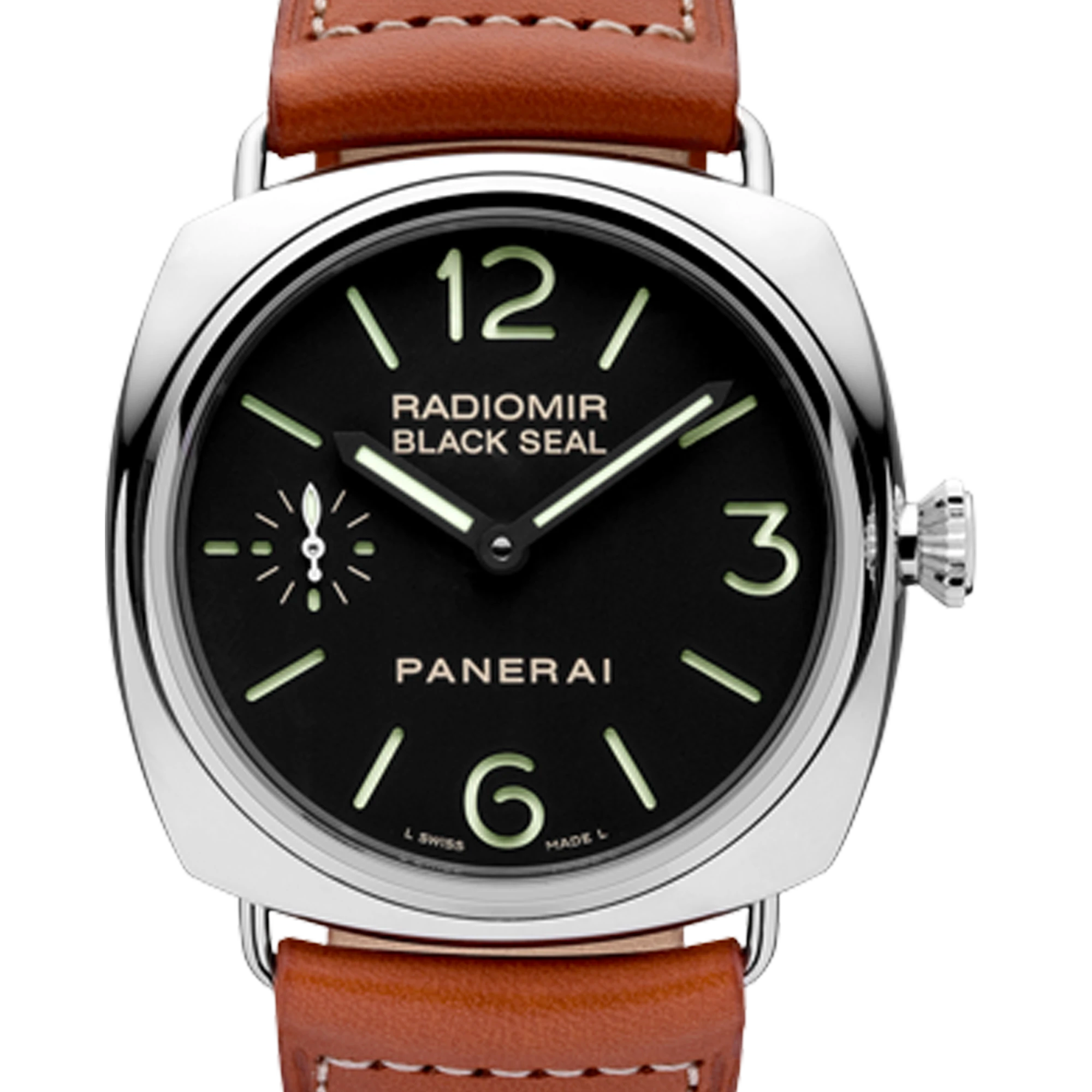 Panerai 沛納海 Radiomir Black Seal PAM00183 黑色 三明治面盤 PAM183 2008年 45mm