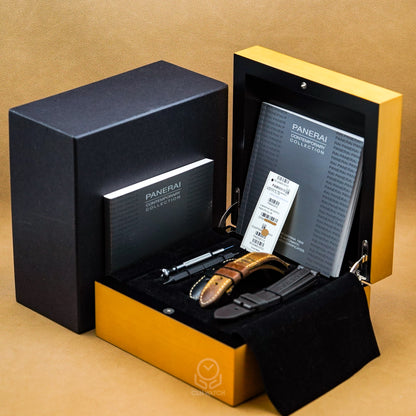 Panerai 沛納海 Luminor 1950 三日鍊 自動上鍊 PAM00312 PAM312 黑色三明治面盤 44mm 2011年 台灣公司貨 95%新