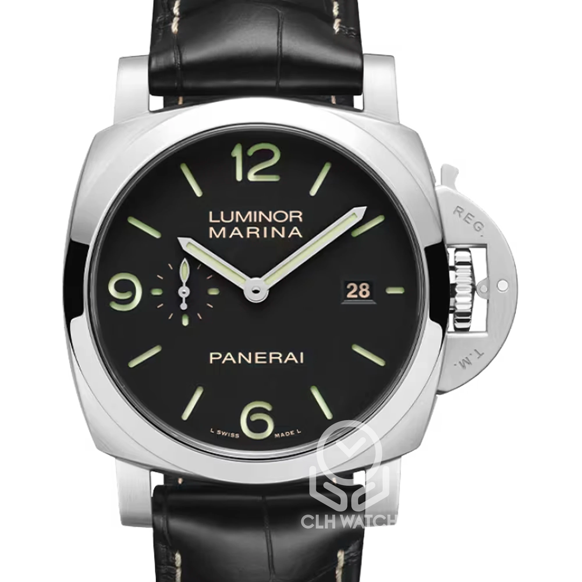 Panerai 沛納海 Luminor 1950 三日鍊 自動上鍊 PAM00312 PAM312 黑色三明治面盤 44mm 2011年 台灣公司貨 95%新