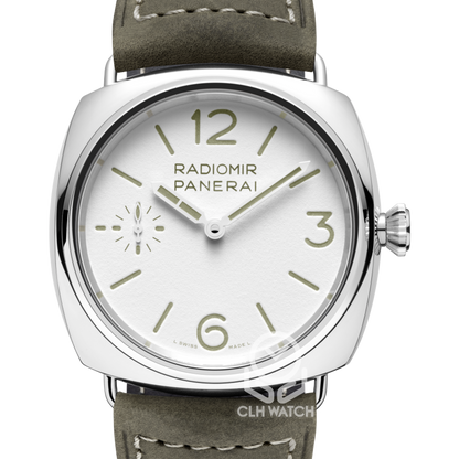 Panerai 沛納海 Radiomir Tre Giorni PAM01384 PAM1384 白色面盤 45mm 2023 台灣公司貨 95%新(已交流)