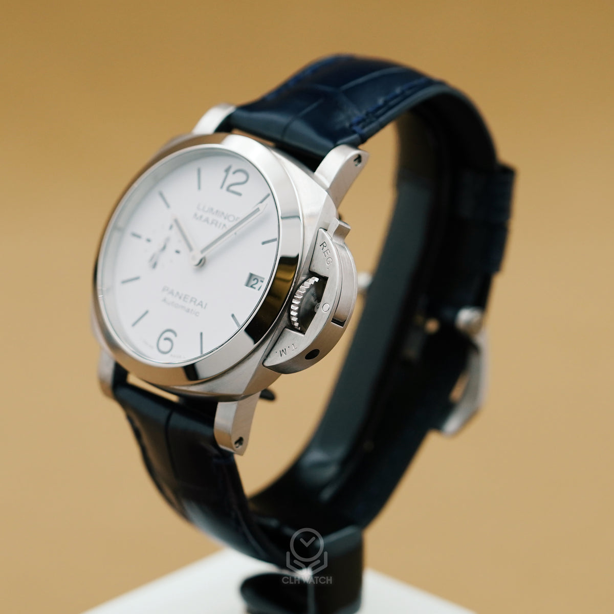 Panerai 沛納海 Luminor Marina Quaranta PAM01271 PAM1271 白面 皮帶 自動上鍊 P.900機芯 三日動力