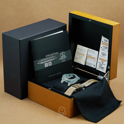Panerai 沛納海 Luminor Marina Quaranta PAM01271 PAM1271 白面 皮帶 自動上鍊 P.900機芯 三日動力