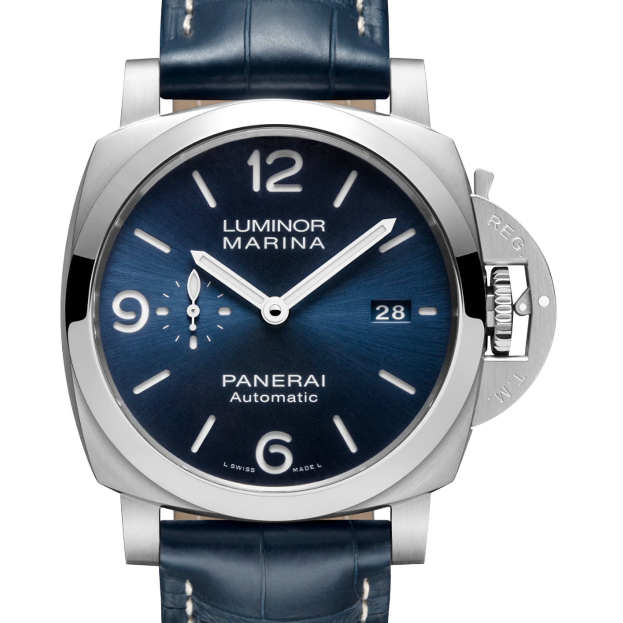 PANERAI 沛納海 Luminor Marina Blue Mare 藍面 PAM01313 PAM1313 44mm 2021年 台灣公司貨 95%新
