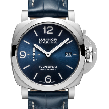 PANERAI 沛納海 Luminor Marina Blue Mare 藍面 PAM01313 PAM1313 44mm 2021年 台灣公司貨 95%新