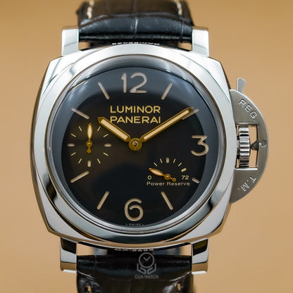 Panerai 沛納海 Luminor 1950 3 DAYS Power Reserve PAM00423 PAM423 三日鍊 動力顯示窗 三明治面盤 菸草面 47mm O字頭 單錶 90%新