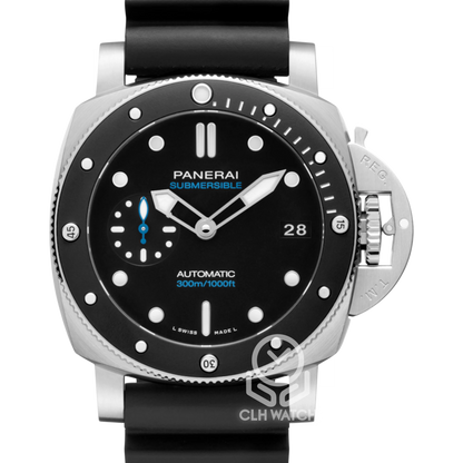 Panerai 沛納海 Submersible 潛水系列 PAM01389 PAM1389 抗磁潛水錶鈦金屬 47mm 2019年 95％新